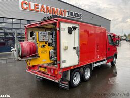 Iveco Daily 40C18 + Veldhuizen oplegger ROM Hogedruki...