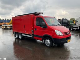 Iveco Daily 40C18 + Veldhuizen oplegger ROM Hogedruki...