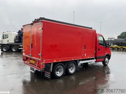 Iveco Daily 40C18 + Veldhuizen oplegger ROM Hogedruki...