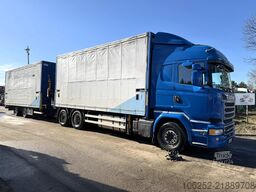 Scania R450 6x2 PRITSCHE + KRAN FASSI F365 (4x) + RADI...