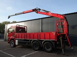 MAN TGS 33.440 6x4 open box with Palfinger crane