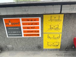 Van Hool 20FT/30FT ADR CHASSIS / galvanized / BPW DRUM /...