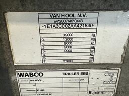 Van Hool 20FT/30FT ADR CHASSIS / galvanized / BPW DRUM /...