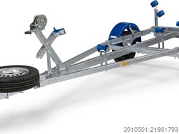 NEU Bootsanhänger verstellbar 750 kg feuerverzinkt