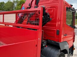 MERCEDES-BENZ Atego 818 Pritsche KRAN Greifer 10m FUNK AHK