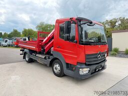 MERCEDES-BENZ Atego 818 Kipper KRAN Greifer FUNK AHK