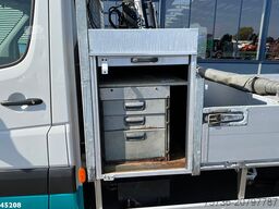 Volkswagen Crafter 35 2.0 TDI Hiab 1,3 Tonmeter laadkraan ...