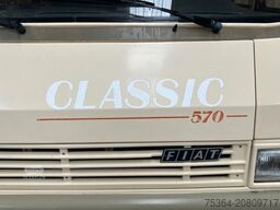TABBERT FFB 570 Classic Fiat 2.5 Turbo Diesel Hubbett Tv