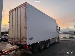Scania S650 6x2 box truck w/ Ekeri 4 axle box trailer w/