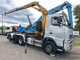 Sistema a braccio con gancio Volvo FH12-420 8x4 HOOKLIFT AJK + CRANE EFFER 250 - 3...