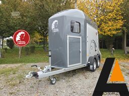 Remolque de transporte de caballos Cheval Liberté Gold Origins One Sattelkammer Alu 1,5er