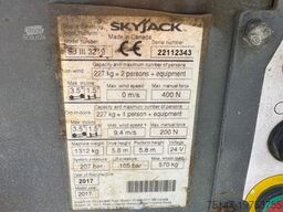 Skyjack SJ III 3219 elektr. Hebebühne AH 7,80 m