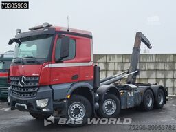 Mercedes Arocs 3251 Arocs 8X4 Palfinger hooklift Big-Axl...