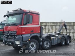 Mercedes Arocs 3251 Arocs 8X4 Palfinger hooklift Big-Axl...
