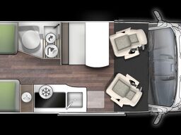 FORSTER VAN 636 EB Vantasy, Markise, Rückfahrkamera