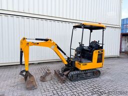 JCB 16C-1 /2022 BJ/ 988 H / verbr. Laufwerk/2xLöffel