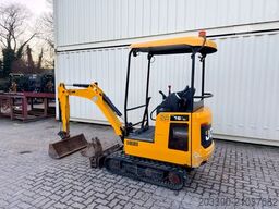 JCB 16C-1 /2022 BJ/ 988 H / verbr. Laufwerk/2xLöffel