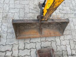 JCB 16C-1 /2022 BJ/ 988 H / verbr. Laufwerk/2xLöffel