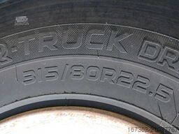 VOLVO FMX 500, 6X6,LOGLIFT F265Z95 +trailer DOLL(2007)