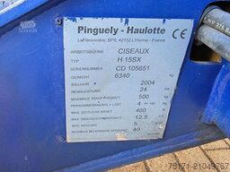 Haulotte H15SX Diesel, 4x4 Drive, 15 Working Height, 500kg