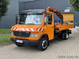 Mercedes-Benz VARIO 818 D - Kipper - Kran - 167 TKm