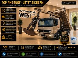 MERCEDES-BENZ Atego 1224 *Kipper+Hiab Kran+ Funk+ Greifer