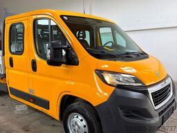 PEUGEOT BOXER DOKA PRITSCHE 7-SITZER BJ.2017 *TÜV*