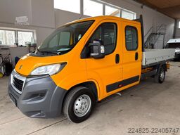 PEUGEOT BOXER DOKA PRITSCHE 7-SITZER BJ.2017 *TÜV*