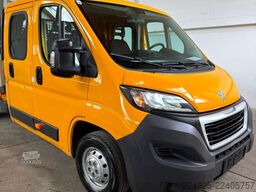PEUGEOT BOXER DOKA PRITSCHE 7-SITZER BJ.2017 *TÜV*