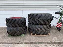 Räder 2x800 + 2x650