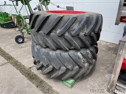 Räder 2x800 + 2x650