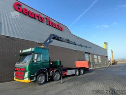 Volvo FM 500 8X2 OPRIJWAGEN/MACHINE TRANSPORTER + HIA...