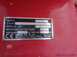 TAKEUCHI TB 250 Powertilt + 4 x Löffel TAK-Lock