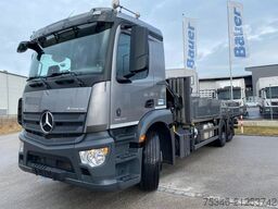 MERCEDES-BENZ 2540Pritsche7,00m/KranHiab118/Lenkachse/NL13,9to