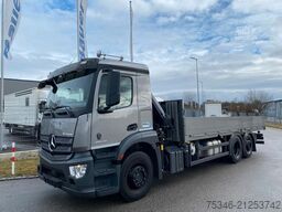 MERCEDES-BENZ 2540Pritsche7,00m/KranHiab118/Lenkachse/NL13,9to