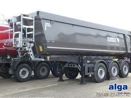 SCHMITZ CARGOBULL SKI 24 SL 7.2, Stahl, 28m³, Luft-Lift, Rollplane