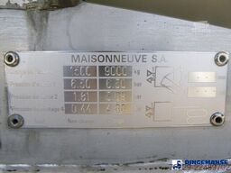 MAISONNEUVE CITERNE Food tank inox 58 m3 / 4 comp + compressor