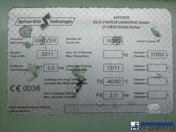 Spitzer Powder tank alu 37 m3 / 1 comp