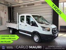 Ford Transit 350 Dop. Cab. 7 posti - Cassone Fisso