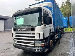 Scania P114 Container Truck with Tail Lift