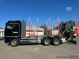 MAN TGX 26.580 6x4 / Kurzholz / Tajfun 150Z96