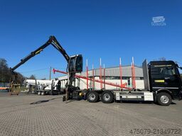 MAN TGX 26.580 6x4 / Kurzholz / Tajfun 150Z96
