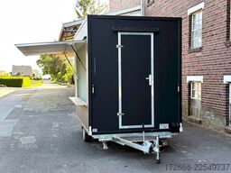 Andere VK 15402023 | SCHWARZ | GASTÜR 400x200X230CM 1500KG VERKAUFSANHÄNGER