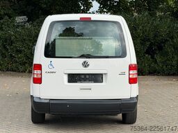 VW Caddy Maxi 1.6 Tdi 5 Sitze Rollstuhlrampe Klima