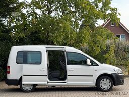 VW Caddy Maxi 1.6 Tdi 5 Sitze Rollstuhlrampe Klima