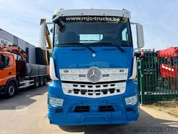Mercedes-Benz AROCS 3240 8x4 PRITSCHE + KRAN HIAB 166 E-5 - R...