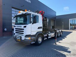 Scania G450 8x4 Haaksysteem / Z kraan Euro 6