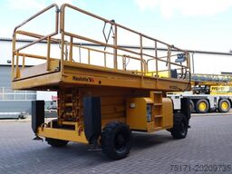 Haulotte H15SXL Diesel, 4x4 Drive, 15m Working Height, 500k