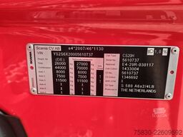 Scania S580 V8 / 6x2/4 / MEGA / LOWDECK / 103 cm