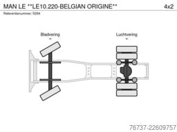 MAN LE **LE10.220-BELGIAN ORIGINE**